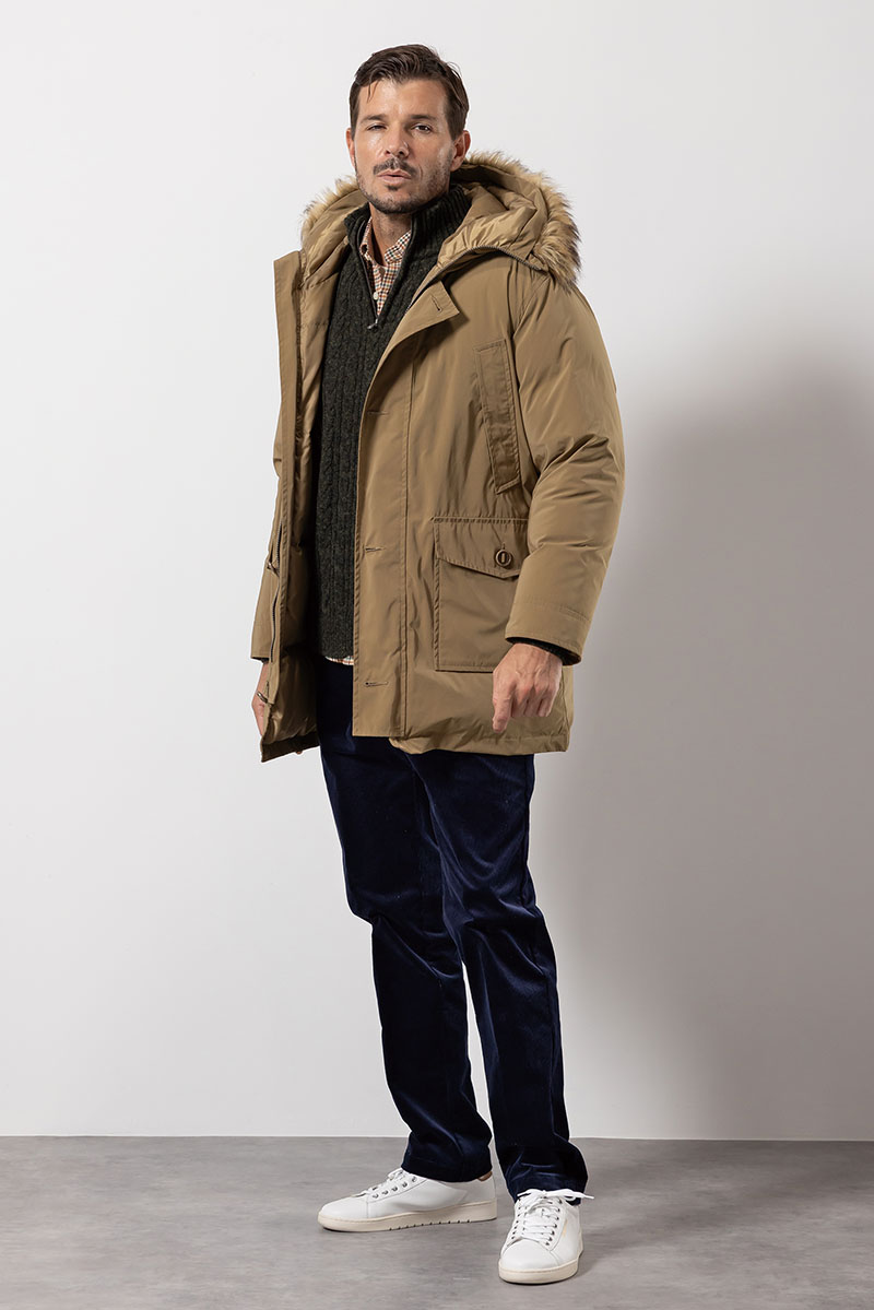 Down Half Outer Style