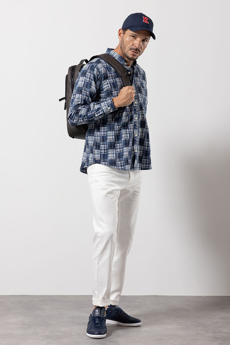 Patchwork Shirt Style